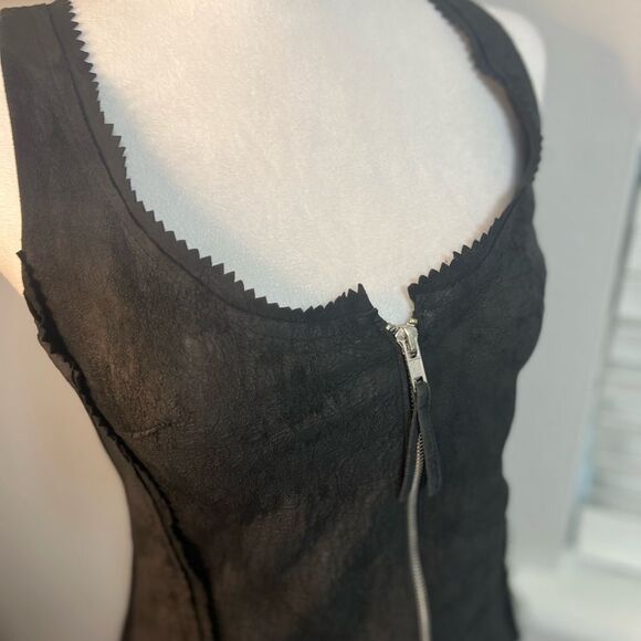 Illia Size 2 Leather Top And Lace Gothic
Punk Small Medium Nwt - Picture 13 of 15